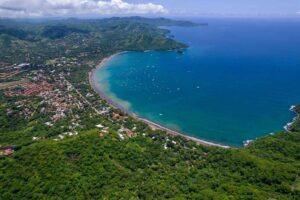 Playas del Coco Costa Rica Aerial View